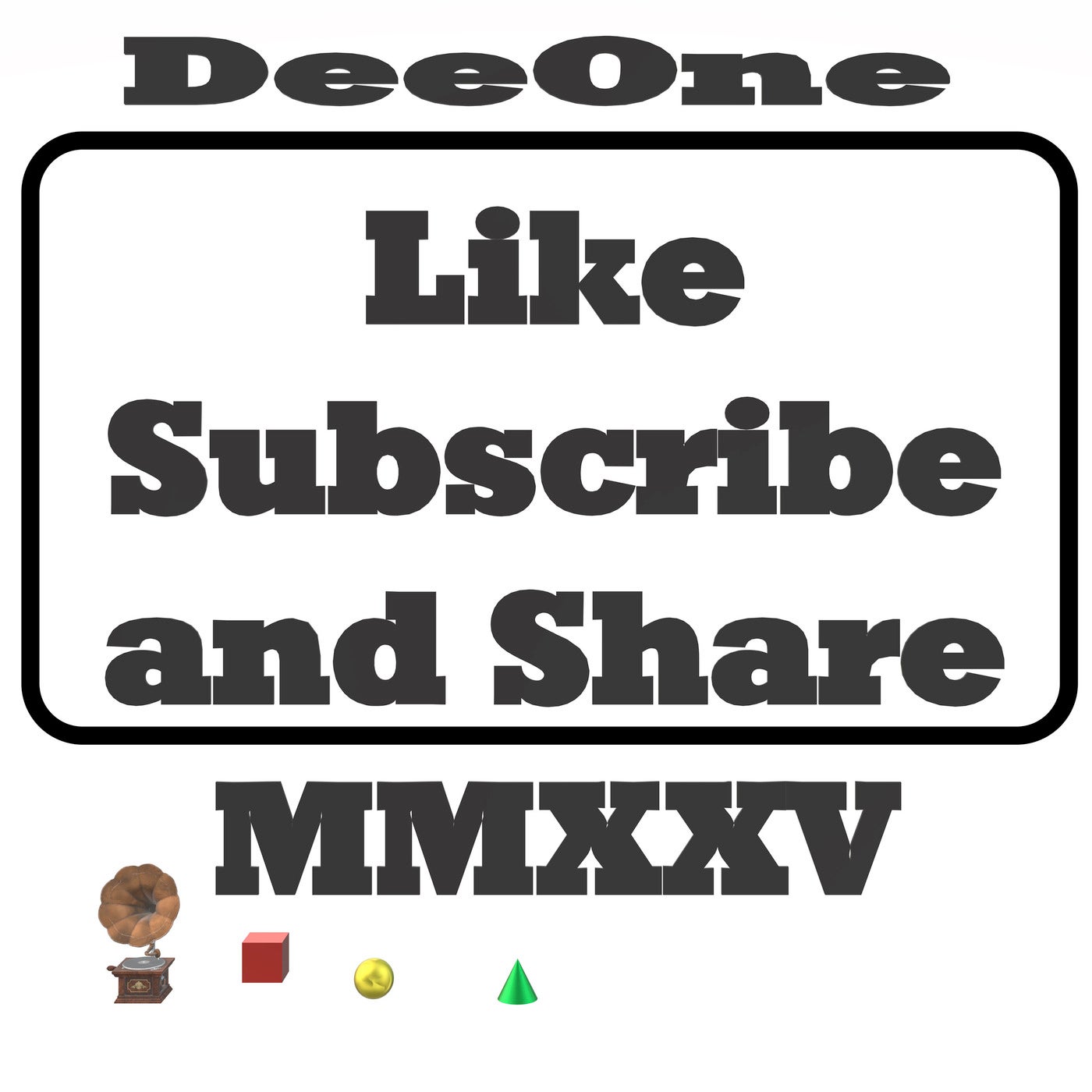 Like Subscribe and Share MMXXV