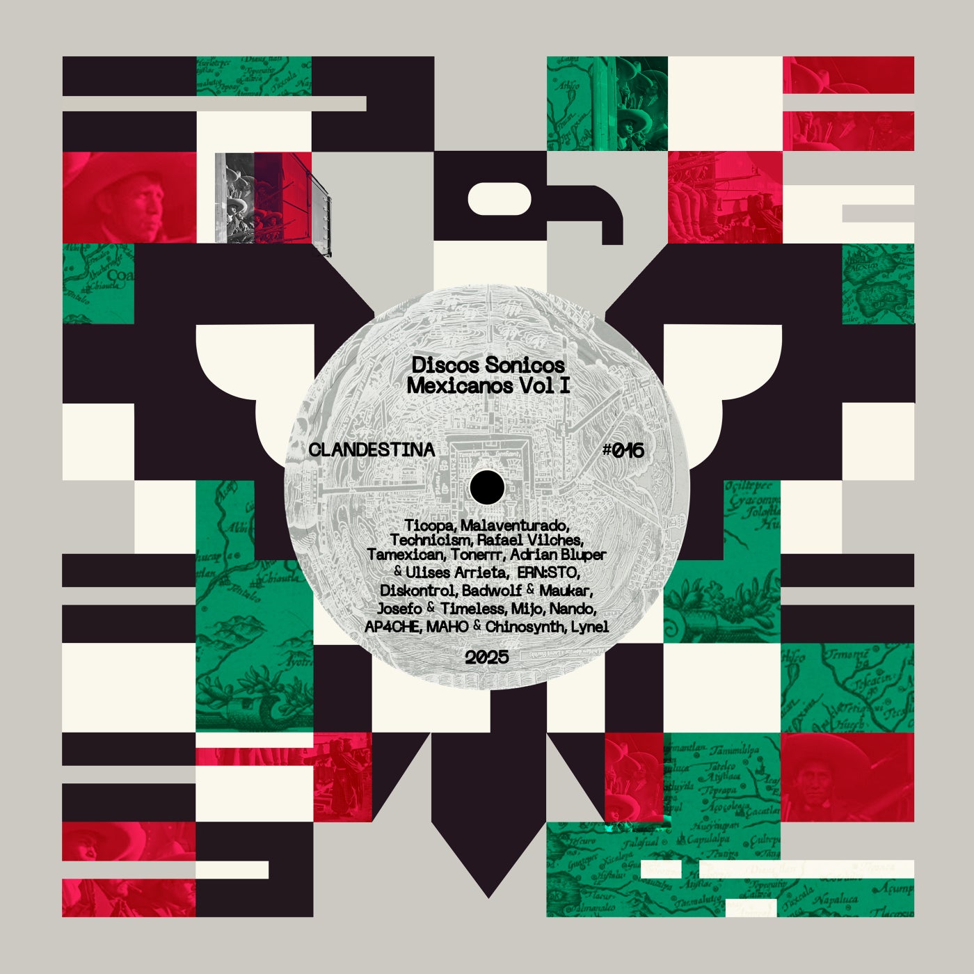 VA – Discos Sonicos Mexicanos CLANDESTINA016 VA – Discos Sonicos Mexicanos CLANDESTINA016
