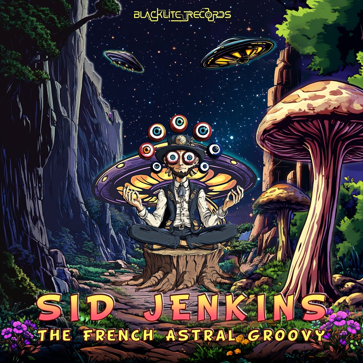 Cover art for The French Astral Groovy