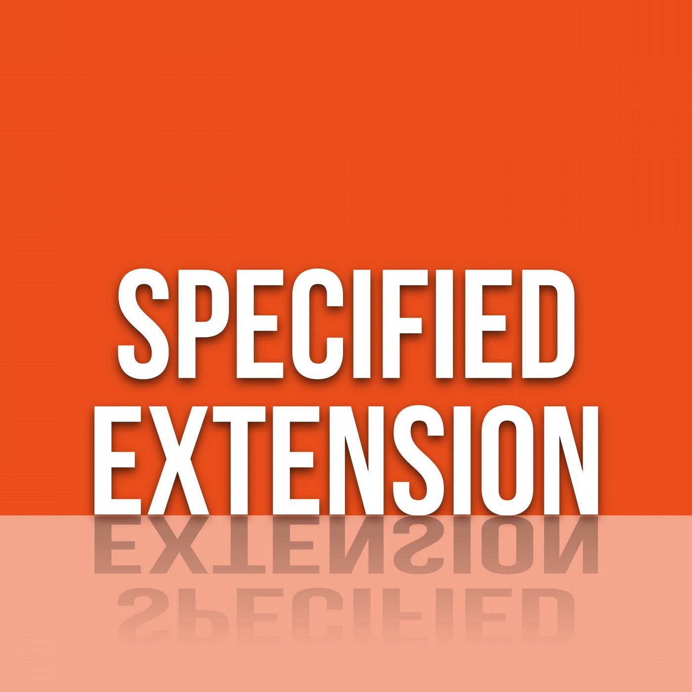 Specified Extension