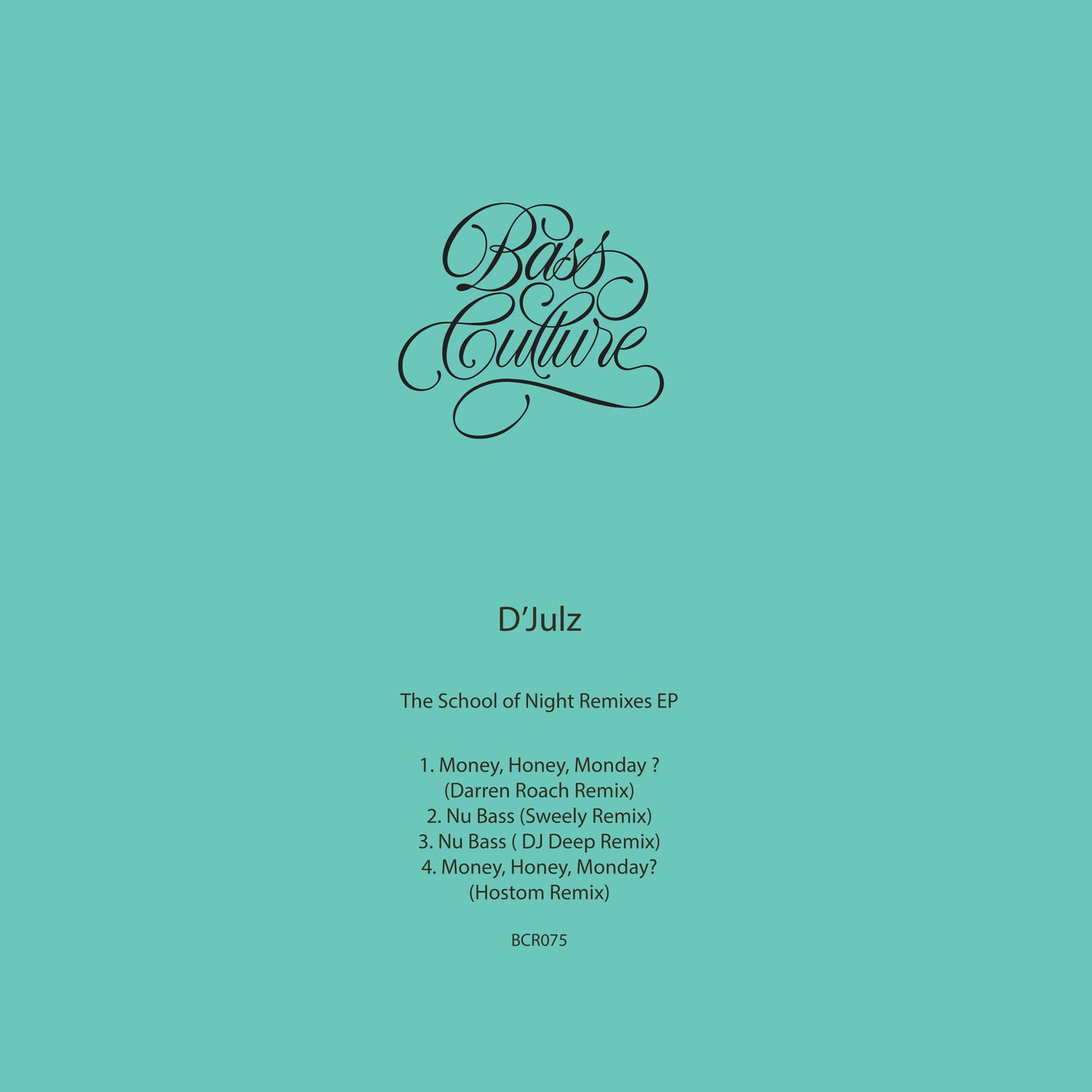 The School Of Night Remixes EP