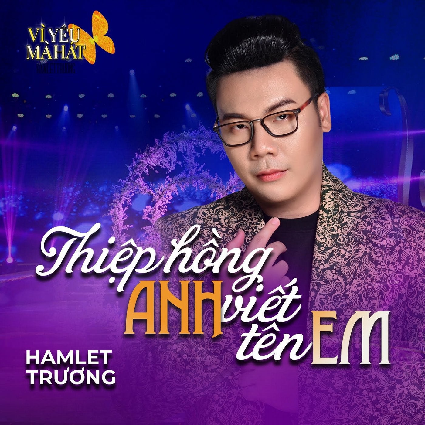Thiep Hong Anh Viet Ten Em (Vi Yeu Ma Hat)