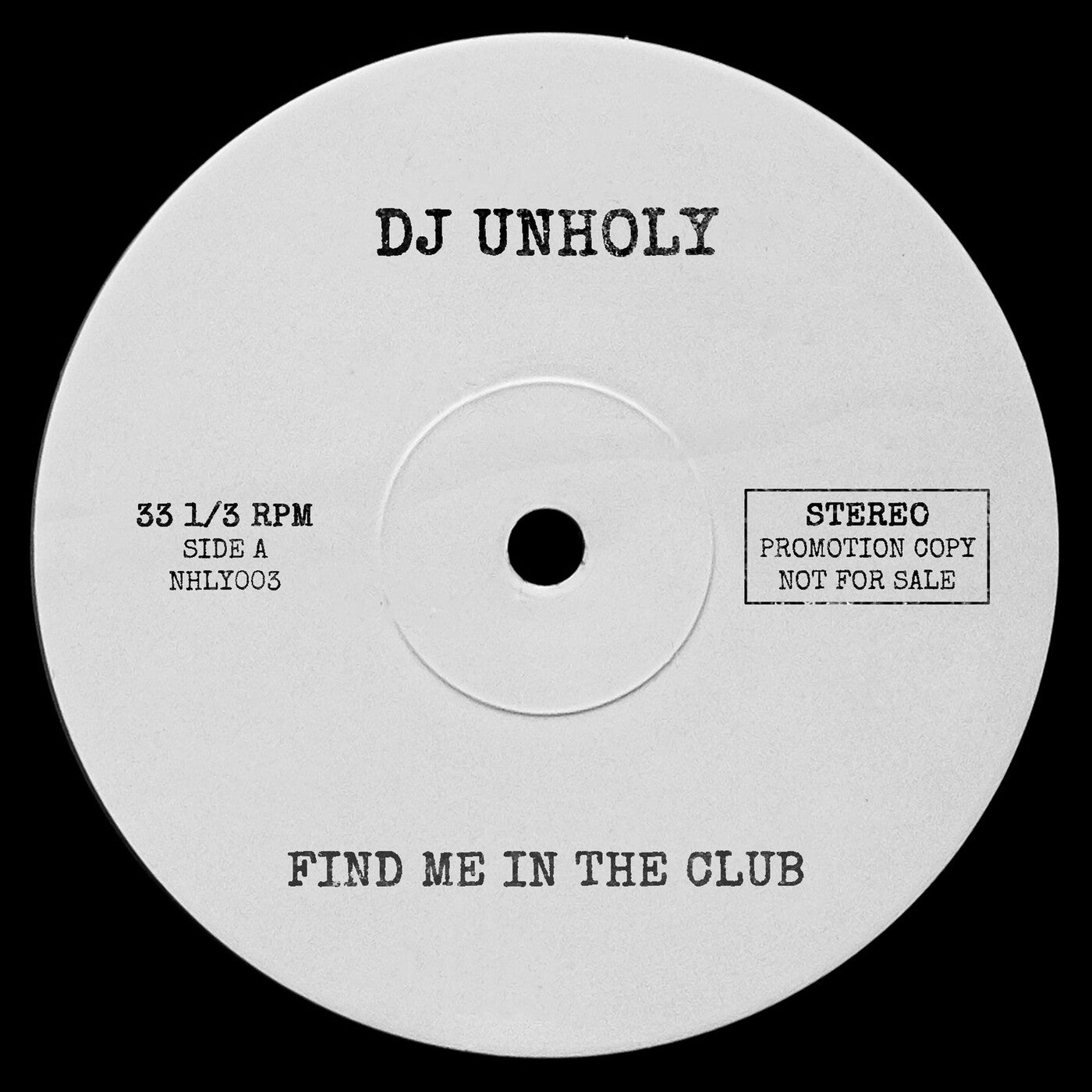 Find Me in the Club (Original Mix)