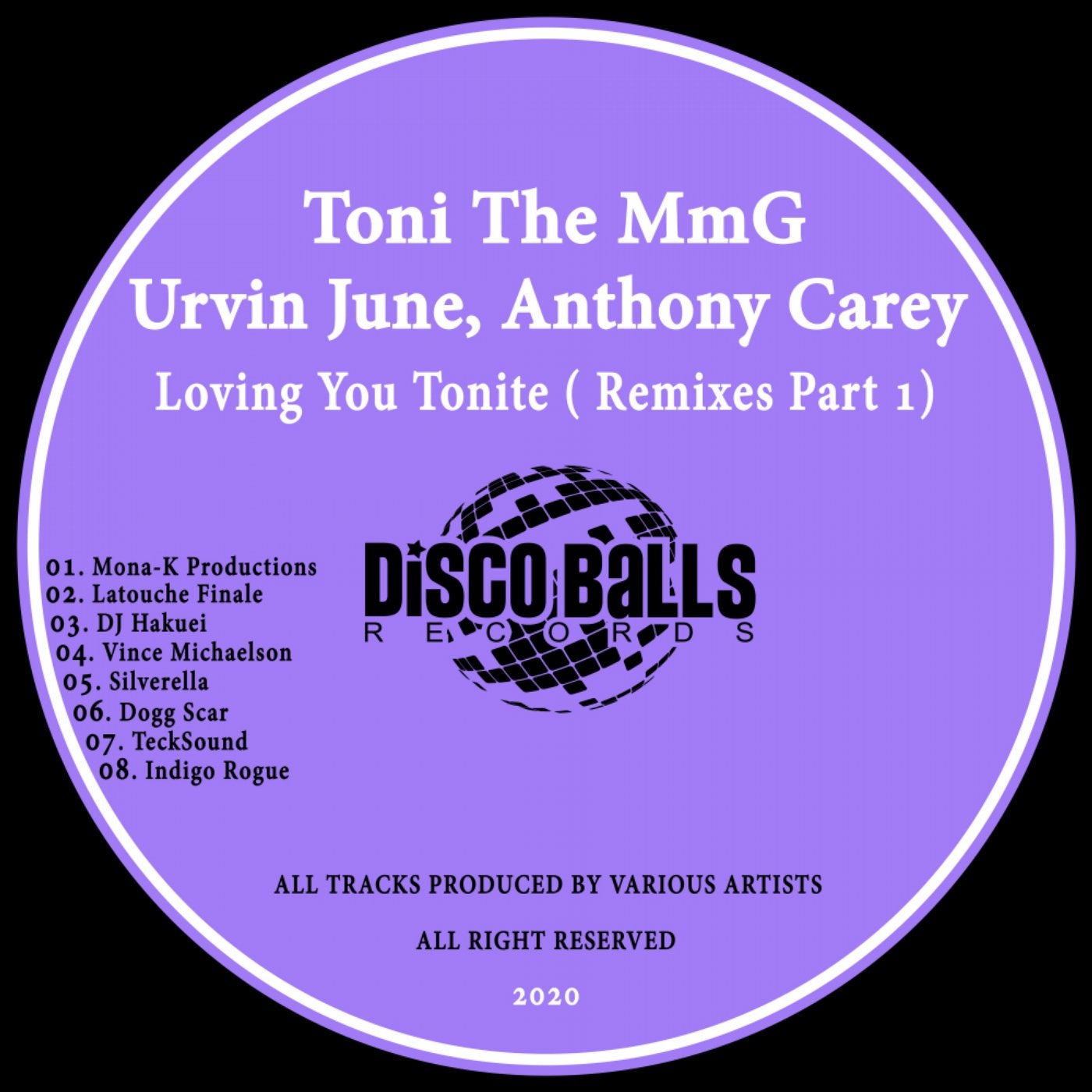 Loving You Tonite ( Remixes, Pt. 1)
