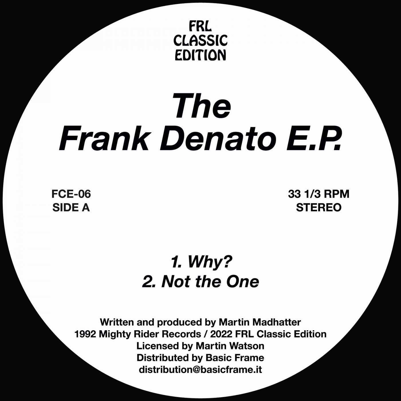 The Frank Denato Ep