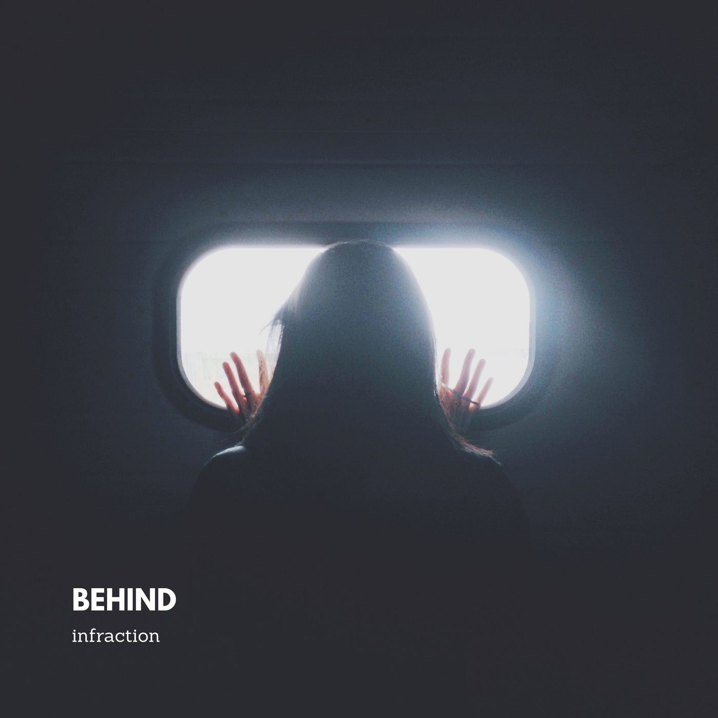 Behind