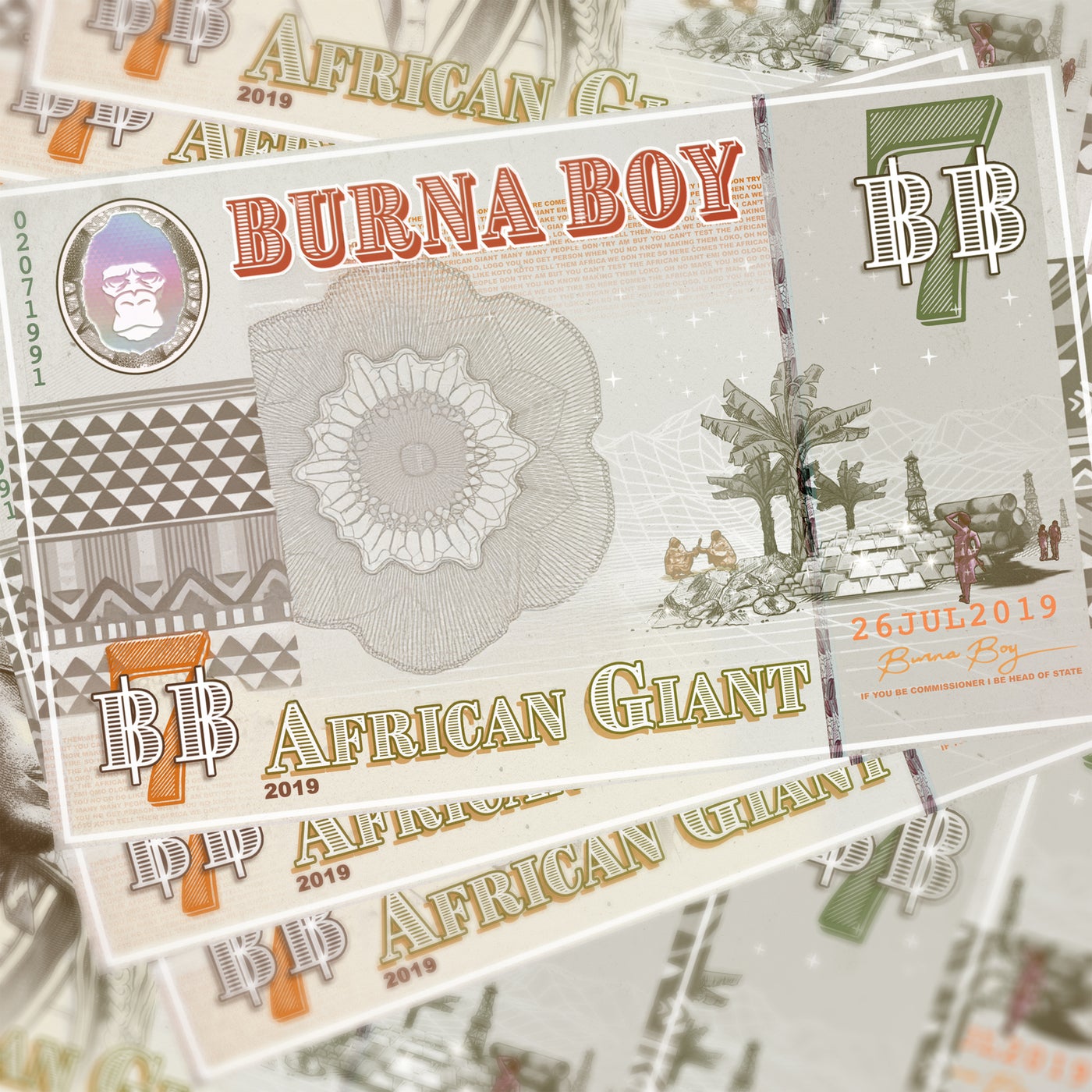 Cover art for African Giant