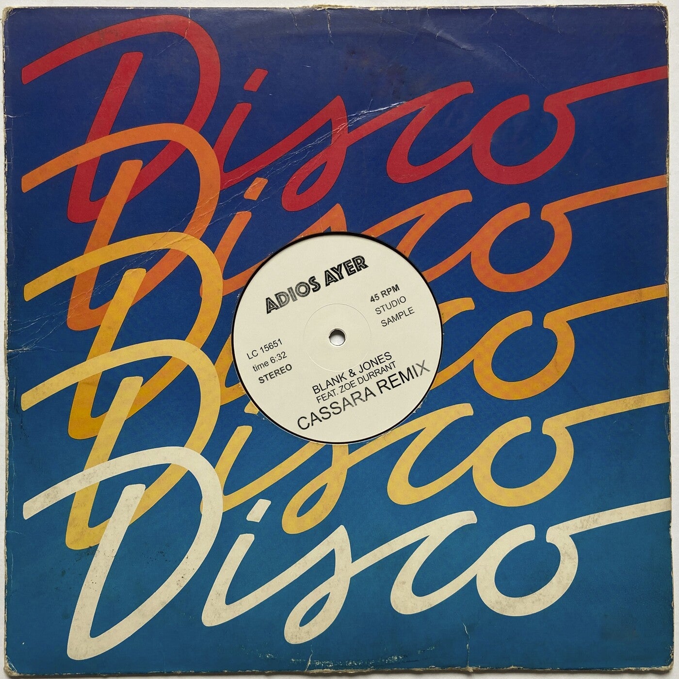 Adios Ayer (Cassara Extended Remix)