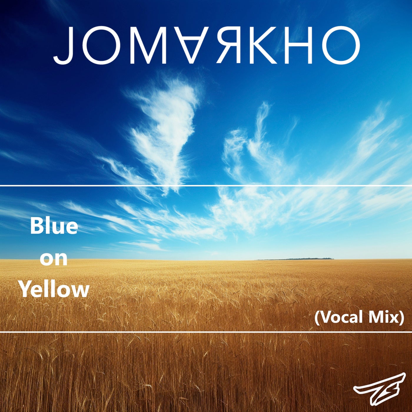 Cover art for Blue on Yellow