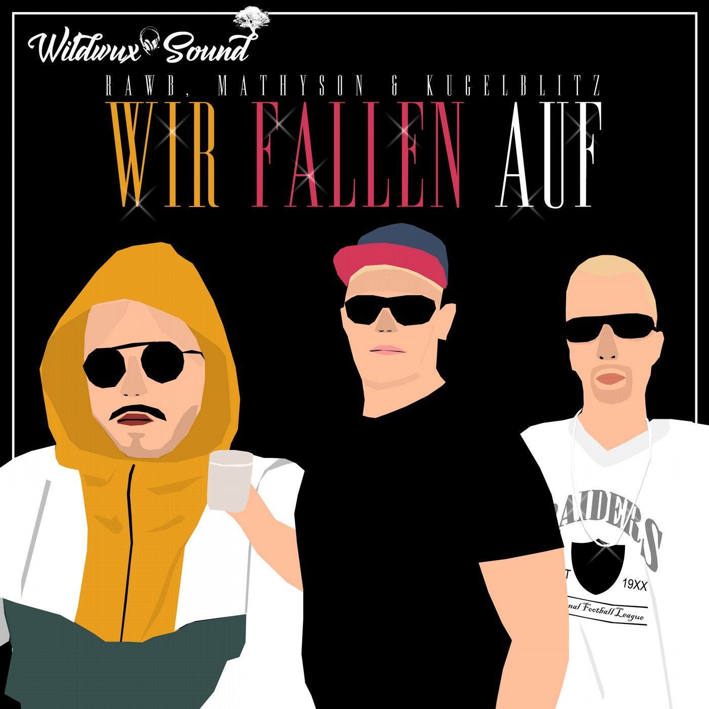 Wir fallen auf