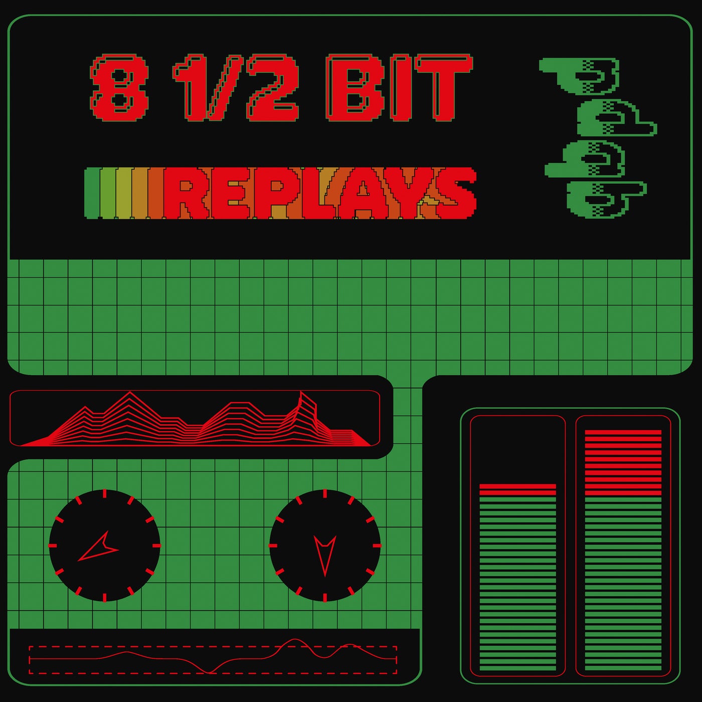 Cover art for 8 1/2 Bit Replays
