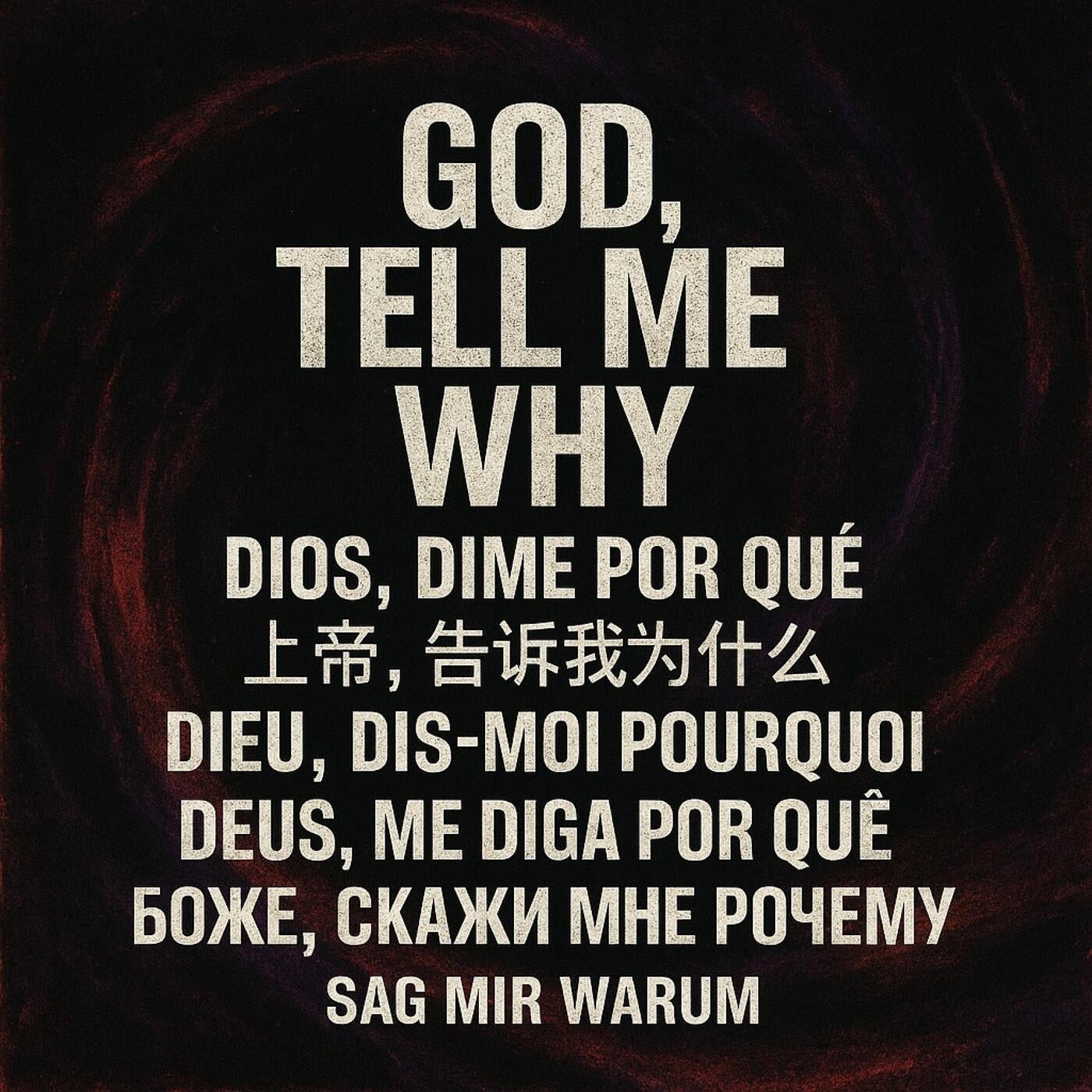 Cover art for Sag mir warum