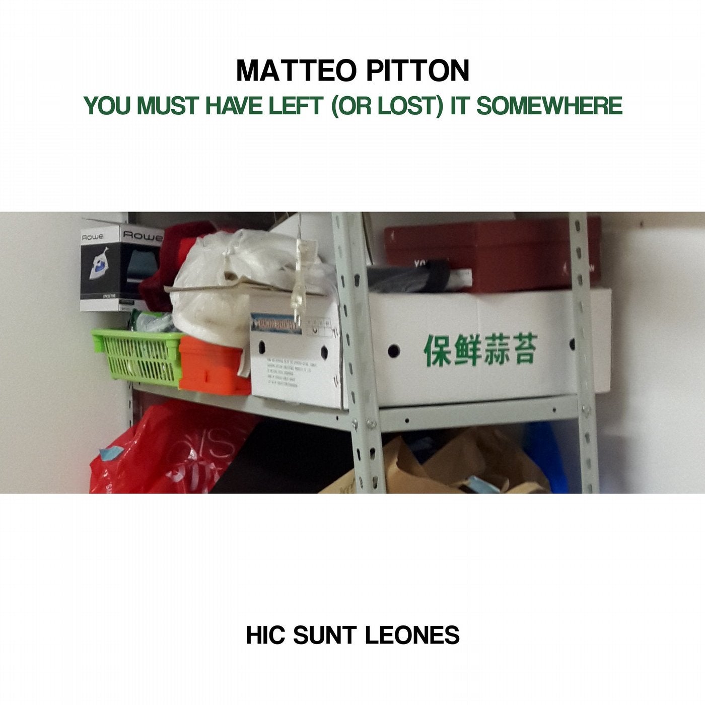 You Must Have Left (Or Lost) It Somewhere