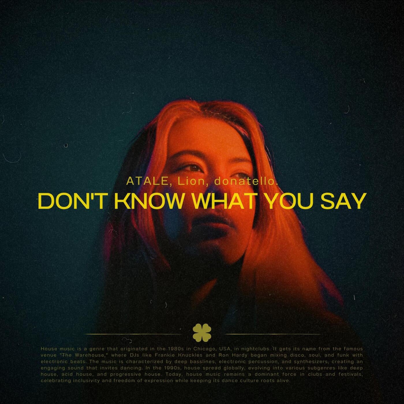Don't Know What You Say