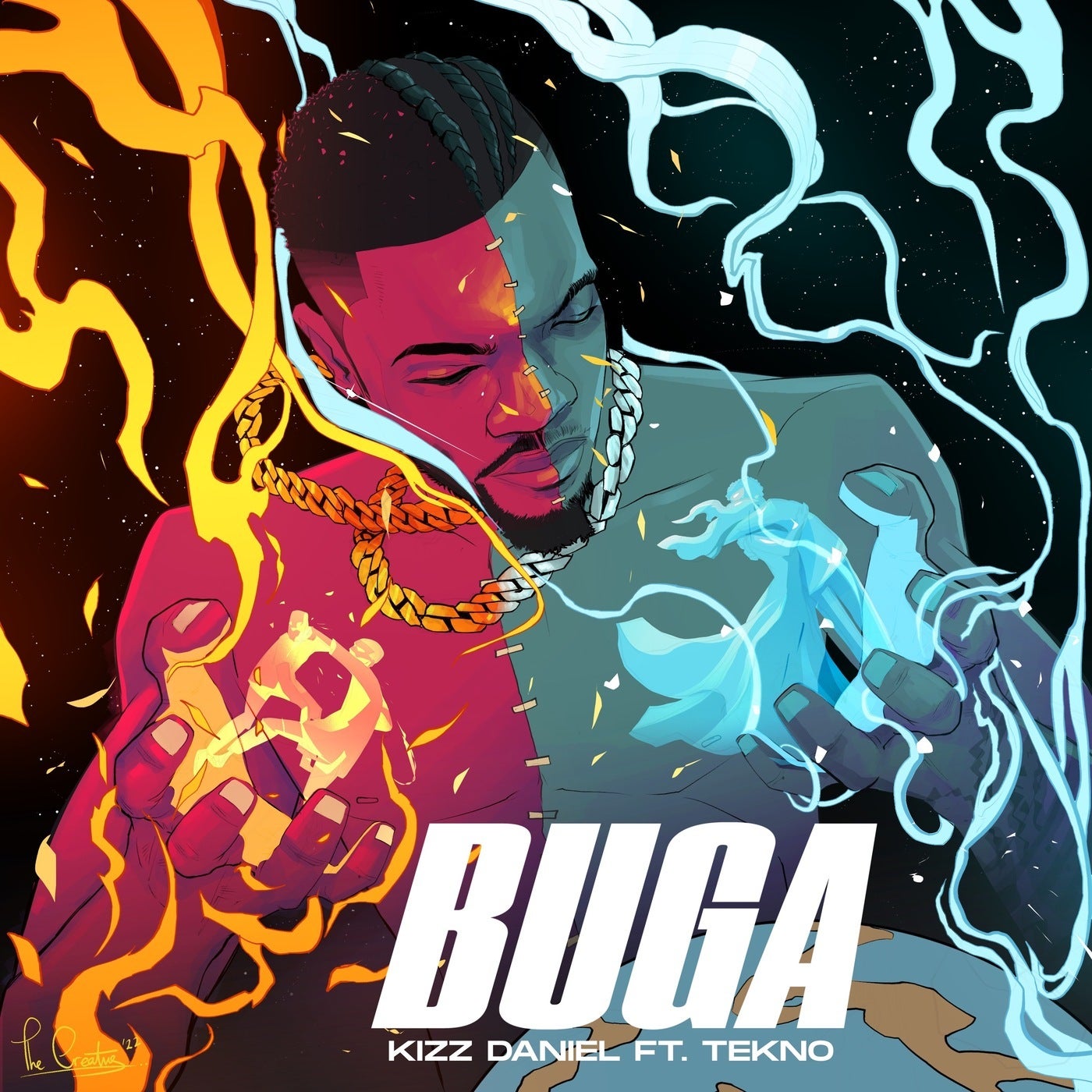 Kizz Daniel & Tekno - Buga (Lo Lo Lo) album artwork