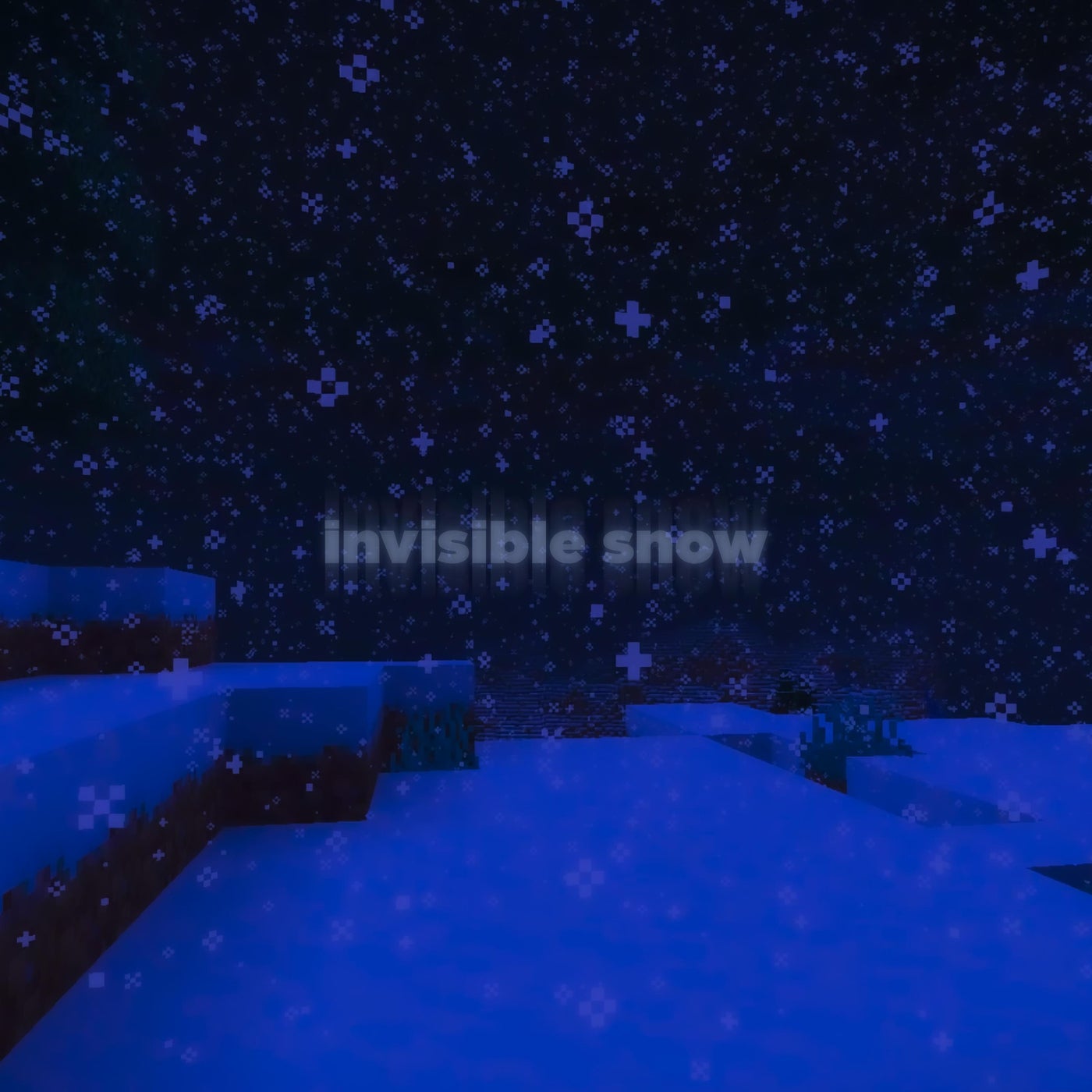 invisible snow