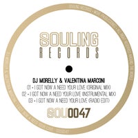 DJ Morelly, Valentina Marconi - I Got Now A Need Your Love [SOU0047]