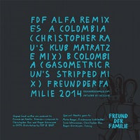 Freund der Familie - Colombia (Gasometric Run's Stripped Mix) album artwork