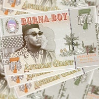 Burna Boy - On the Low album artwork