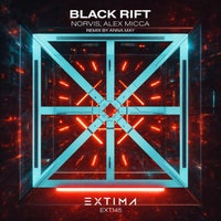 Alex Micca & Norvis - Black Rift album artwork