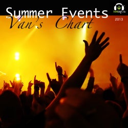 Van's Summer Events Chart 2013