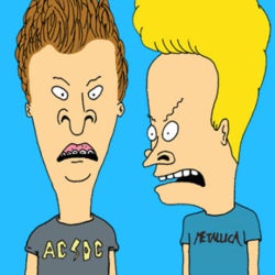 Beavis & Butthead Metal Chart