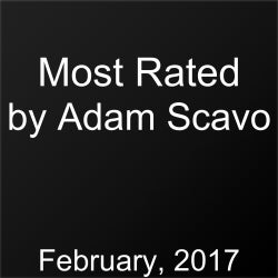 Most Rated by Adam Scavo