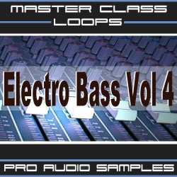 Master Class Pro Audio Loops Electro Bass Vol. 4