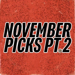 NOVEMBER PICKS PT. 2