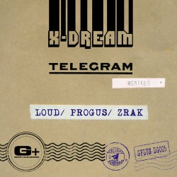 Cover art for X-Dream "Telegram" Remixes