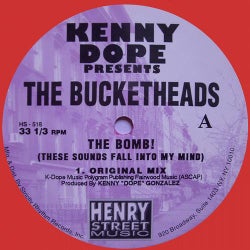 Kenny 'Dope' presents The Bucketheads - The Bomb! (RED VINYL) REMASTERED