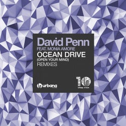 David Penn Feat. Monia Amore 'Ocean Drive' (Open Your Mind) Remixes