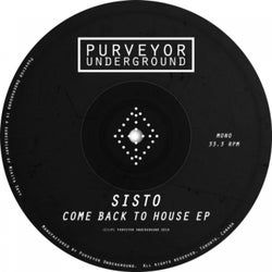 Come Back To House EP