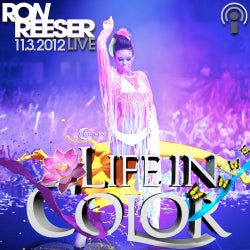 RON REESER - DAYGLOW (LIFE IN COLOR) CHART