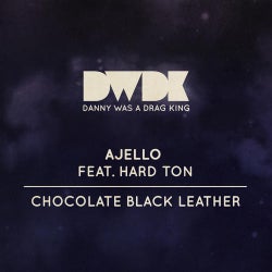 Chocolate Black Leather