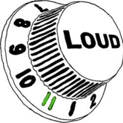 Loud techno