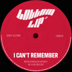 I Can't Remember (Extended Mix)