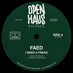 I Need A Freak