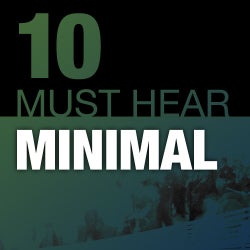 10 Must Hear Minimal Tracks - Week 35