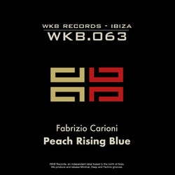 WKB063 Peach Rising Blue