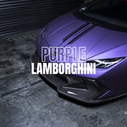Purple Lamborghini