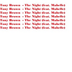 The Night (feat. (feat. Mabelle))