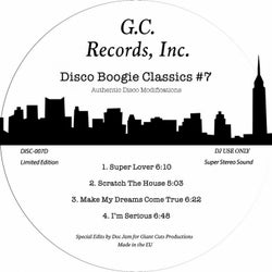 Disco Boogie Classics, Vol. 7