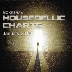 MOKKSHA's HOUSEdellic Charts - Jan 2015