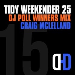 Tidy Weekender 25: DJ Poll Winners Mix 15 - Craig McLelland