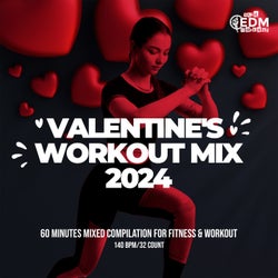 Valentine's Workout Mix 2024: 60 Minutes Mixed Compilation for Fitness & Workout 140 bpm/32 Count