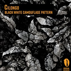 Black White Camouflage Pattern