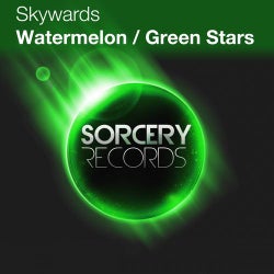 Watermelon / Green Stars