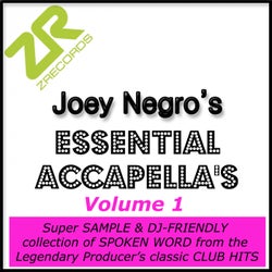Joey Negro's Essential Acapellas - Volume 1