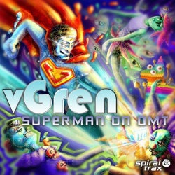 Capa de Superman On DMT